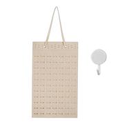 Memofynd - Soporte para pendientes con 1 gancho adhesivo blanco, caja de almacenamiento para pendientes, caja de almacenamiento para joyas, soporte para pendientes