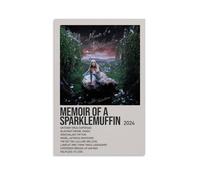 Memoir of A Sparklemuffin de Suki Waterhouse- Pósteres de lona para dormitorio, decoración de pared, pósteres, impresiones artísticas, pintura retro, decoración de pared del hogar, imagen de 60 x 90