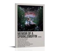 Memoir of A Sparklemuffin de Suki Waterhouse- Pósteres de lona para dormitorio, decoración de pared, pósteres, impresiones artísticas, pintura retro, decoración de pared del hogar, imagen para