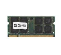 Mémoire pour ordinateur Portable DDR2 2 Go 800 MHz, RAM PC2-6400 pour Laptop, Module de RAM DDR2 2 Go à 200 broches Compatible Avec Les Cartes mères et, Compatible Avec