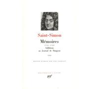 Memoires. Tome 8, 1721-1723, Additions Au Journal De Dangeau