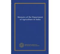 Memoirs of the Department of Agriculture in India