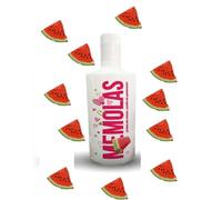 MEMOLAS Licor CHICLE de SANDIA, sabor joven, refrescante y rompedor,17%, botella 70 cl
