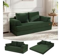 MeMoreCool Sofá cama convertible, sofá plegable sin huesos