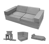 MeMoreCool Sofá Infantil para niños, sofá Plegable, sofá Infantil, sofá Infantil, a Partir de 6 años, un emocionante Parque Infantil Interior para la habitación de los niños, Ideal para niños