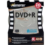 MEMOREX - Caja para Discos DVD y R grabables