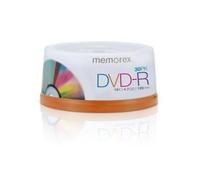 Memorex marca 16 x logotipo en blanco DVD-R disco 30-Pack