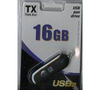 Memoria Usb 2.0 Black 16 Gb-Memoria Usb 2.0 Black 16 Gb NUEVO