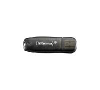 Memoria usb 2.0 intenso rainbow 16gb negro