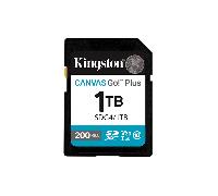 Kingston Canvas Go Plus SDXC Tarjeta de Memoria Gen4 200MB/s C10 UHS-I U3 V30 1TB-SDG4/1TB