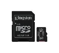 MEMORIA 64 GB MICRO SDXC KINGSTON UHS-I CANVAS SELECT PLUS CLASE 10 + ADAPTADOR SD SDCS2/64GB