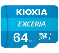 Kioxia Exceria microSDXC 64GB Con Adaptador Azul