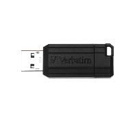 Verbatim PinStripe - Unidad USB de 8 GB - Negro
