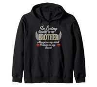 Memoria amorosa de mi hermano Sudadera con Capucha
