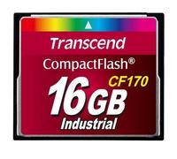 Memoria CompactFlash Transcend CF170 16 GB MLC resistente a golpes y calor