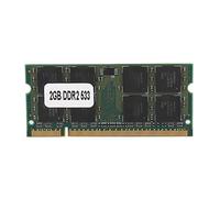 Memoria DDR2, 2GB DDR2 533MHz PC2-4200 200Pin 1.8V Módulos de memoria para computadora portátil para DDR2 PC2-4200 Computadoras portátiles para placa madre para computadora portátil Memoria dedicada R
