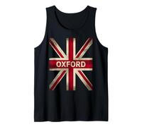 Memoria de Recuerdo de Vacaciones de Historia del Reino Unido de Oxford Inglaterra Camiseta sin Mangas