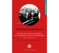 Memoria del curso en el extranjero de los aspirantes a la Carrera Diplomática. De julio a octubre de 1933