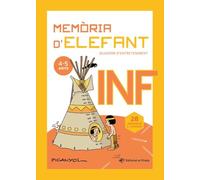 Memòria d'elefant Infantil: quadern de vacances: Jocs per a nens de 4 i 5 anys: Segon cicle d'infantil: Quadern de vacances: Quadern d'activitats: ... (Quadern d'entreteniment per a les vacances)