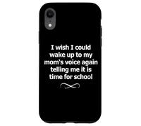 Memoria Escolar Retro de Miss My Mom'S Voice, nostálgica de los 90 Carcasa para iPhone XR