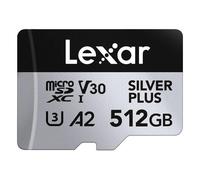 Memoria Flash Lexar Professional SILVER PLUS 512GB MicroSDXC UHS-I R205/W150 V30