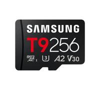 Samsung tarjeta microSD T9 256 GB — Lectura hasta 200 MB/s, Escritura hasta 130 MB/s (MB-MH256T/WW)