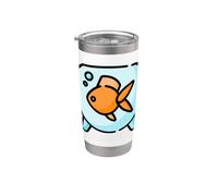 Memoria Goldfish - Recordando a corto plazo - Olvídate Vaso térmico de acero inoxidable de doble pared