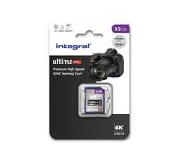 MEMORIA INTEGRAL Premium Alta Velocidad SDHC/XC V30 UHS-I U3 Tarjeta SDHC 32GB