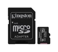 Memoria Kingston Canvas SDCS2 MicroSDHC + Adp. SD 64GB [114537]