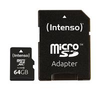 Intenso 3413490 - adaptador para tarjeta micro sdxc 64 gb (class 10 in