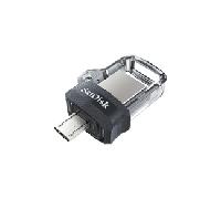 SANDISK ULTRA DUAL DRIVE M3.0 64GB GREY & SILVER