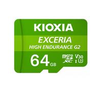 Memoria MicroSD Kioxia Exceria 64GB UHS-I Clase 10 V30 Verde (LMHE2G064GG2)