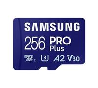 Memoria MicroSD Samsung MB-MD256S 256GB PRO Plus UHS-I Clase 10 V30 A2 Azul