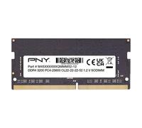 PNY Memoria RAM DDR4 8GB SODIMM 3200 MHz Bulked Marca