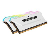 CORSAIR Vengeance RGB Pro SL 16GB (2x8GB) DDR4 3200 (PC4-25600) C16 1.35V Módulos de Memoria de Alto Rendimiento - Blanco