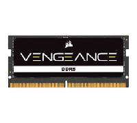 CORSAIR Vengeance SODIMM DDR5 RAM 16GB (1x16GB) 4800MHz CL40-40-40-77 1.10V Intel XMP 3.0 Memoria del Portátil - Negro (CMSX16GX5M1A4800C40)