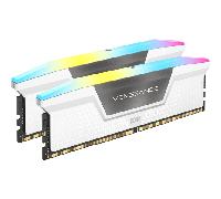 CORSAIR Vengeance RGB DDR5 RAM 32GB (2x16GB) hasta 6000MHz CL36 AMD Expo Intel XMP 3.0 Memoria de Ordenador de Sobremesa - Gris (CMH32GX5M2E6000Z36)