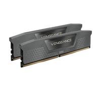 CORSAIR VENGEANCE DDR5 16GB (2x8GB) DDR5 5200MHz CL40 AMD EXPO Intel XMP iCUE Memoria de Ordenador Compatible - Gris (CMK16GX5M2B5200Z40)