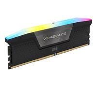 CORSAIR Vengeance RGB DDR5 RAM 32GB (1x32GB) 5200MHz CL40-40-40-77 1.25V AMD Expo Intel XMP 3.0 Memoria de Ordenador de Sobremesa - Gris (CMH32GX5M1B5200Z40)