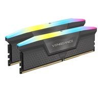 Memoria RAM Corsair Vengeance RGB 32GB 2x16GB DDR5 6000MHz CL38 AMD EXPO Gris
