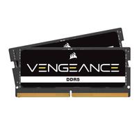 CORSAIR Vengeance SODIMM DDR5 RAM 32GB (2x16GB) 5600MHz C48-48-48-90 1.10V Intel XMP 3.0 Memoria del Portátil - Negro (CMSX32GX5M2A5600C48)
