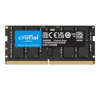 Memoria RAM Crucial CT32G64C52CS5 32GB 1x32GB DDR5 6400MHz CL52 SO-DIMM Negro