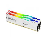 Kingston FURY Beast RGB 64GB (2x32GB) DDR5 6400MHz CL32 Blanca - Memoria RAM