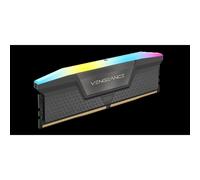 Memoria RAM Corsair Vengeance RGB 16GB 1x16GB DDR5 6000MHz CL38 AMD EXPO Gris