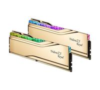 Memoria RAM G.Skill Trident Z5 Royal F5-6000J2836G16GX2-TR5G 32GB 2x16GB DDR5 6000MHz CL28 RGB XMP Oro