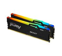 Memoria RAM Kingston 64GB DDR5 6000MT/s FURY Beast RGB EXPO Kit 2x32GB