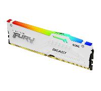 Kingston FURY Beast Blanco RGB EXPO 32GB 5600MT/s DDR5 CL36 DIMM Memoria gamer para Ordenadores de sobremesa Módulo único - KF556C36BWEA-32