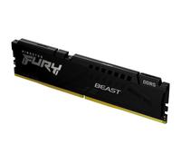 Kingston Fury Beast Negro DDR5 64GB 5600MT/s CL36 DIMM Memoria Gamer para Ordenadores de sobremesa Módulo único AMD Expo e Intel XMP - KF556C36BBE-64