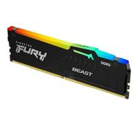 Kingston FURY Beast Negro RGB EXPO 16GB 6000MT/s DDR5 CL30 DIMM Memoria gamer para Ordenadores de sobremesa Módulo único - KF560C30BBEA-16
