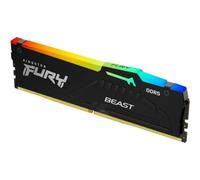 Kingston FURY Beast Negro RGB EXPO 16GB 6400MT/s DDR5 CL32 DIMM Memoria gamer para Ordenadores de sobremesa Módulo único - KF564C32BBEA-16